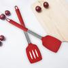 2 шт. силиконовая лопаточка с прорезями, пищевая термостойкость, можно мыть в посудомоечной машине, можно мыть в посудомоечной машине, жарить рыбные яйца, антипригарное покрытие
