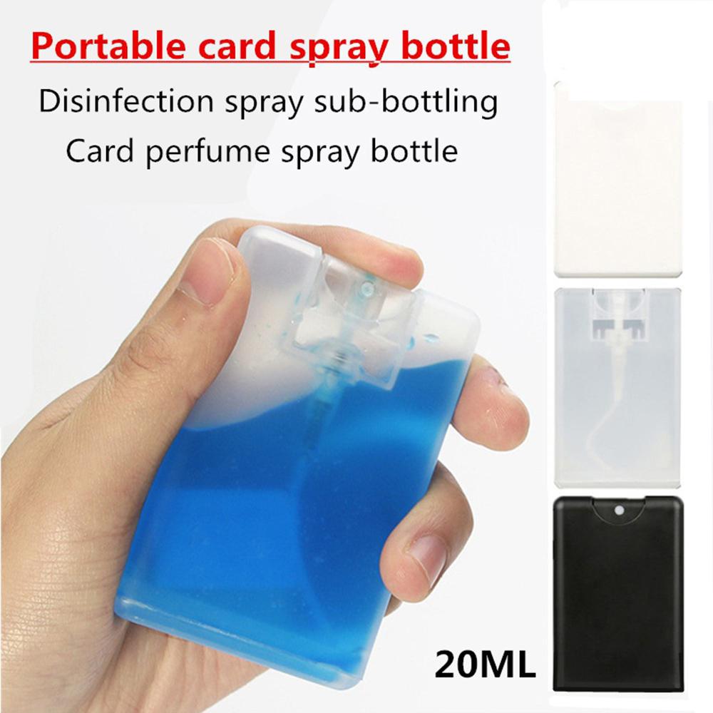 20ml Daily Life Travel Portable Refillable Bottles Perfume  Bottle Spray Bottle Card Type