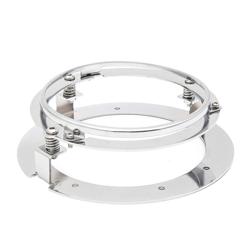 5,75-дюймовый ударопрочный металлический кронштейн фары для мотоциклов Harley - Ретро-дизайн