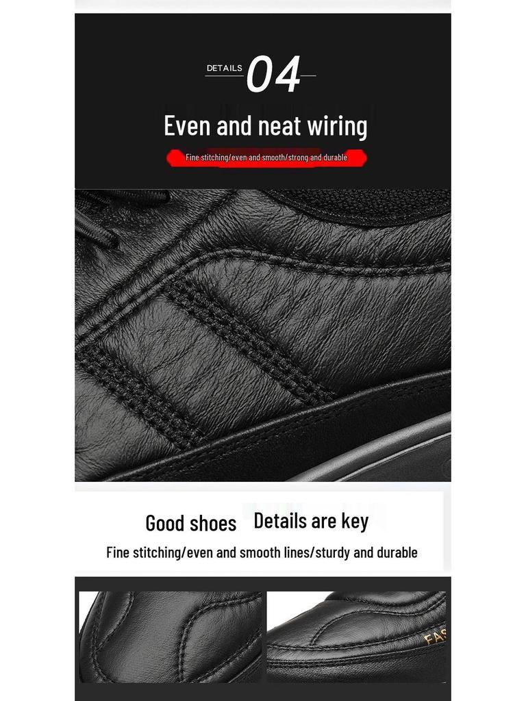 Мужские зимние хлопковые сноубутсы - на флисовой подкладке, утолщенные и удобные, повседневная спортивная обувь