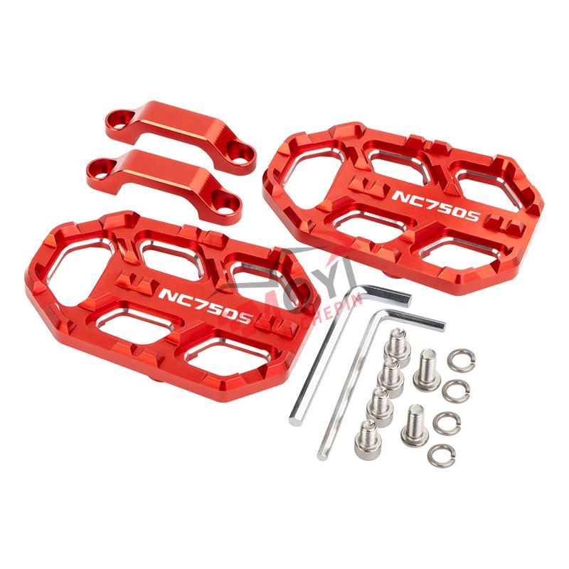 Motorcycle Accessories Footrest Foot Peg Rider Wide Footpegs For Honda NC750X NC750S NC750 NC 750 S/X 750S 750X 2014-2025 2026