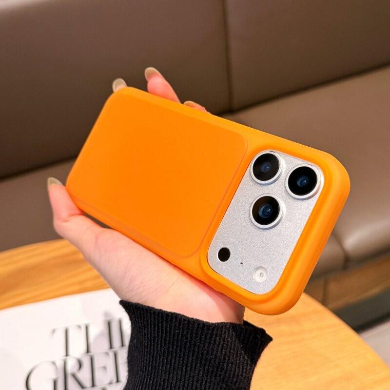 iPhone 17 Pro Max Case: Original Large Window Jelly Ice Cream Design, 17 Buttons, Apple-Compatible
