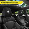 XEFP9 Universal Car Seat Headrest Cover Protective Cover Accessories For Opel Corsa Astra Insignia Vectra Zafira Meriva Mokka