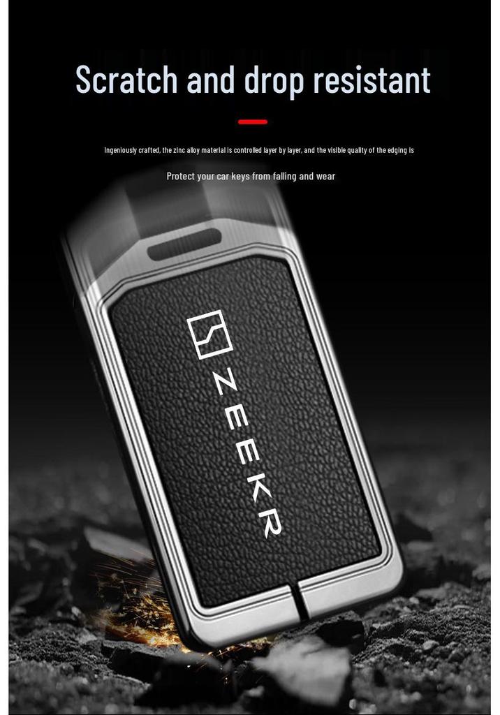 Чехол-кошелек Zeekr с NFC-ключом для моделей 001, 9X, 7X, 007GT, 009 - Унисекс Чехол-сумка с пряжкой