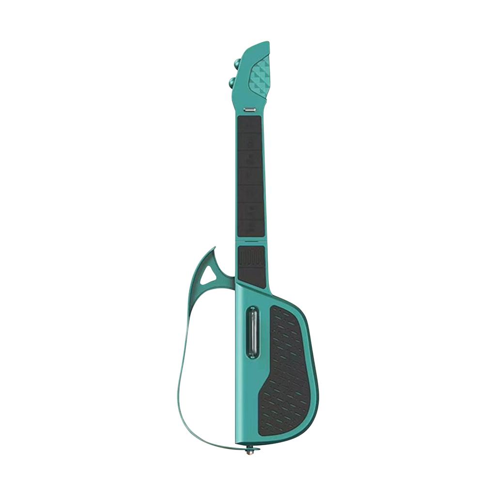Foldable Electronic String Less Guitar, Intelligent Accompaniment, Automatic Blocking, Singing And Playing, Novice Children's Guitar Instrument Toy