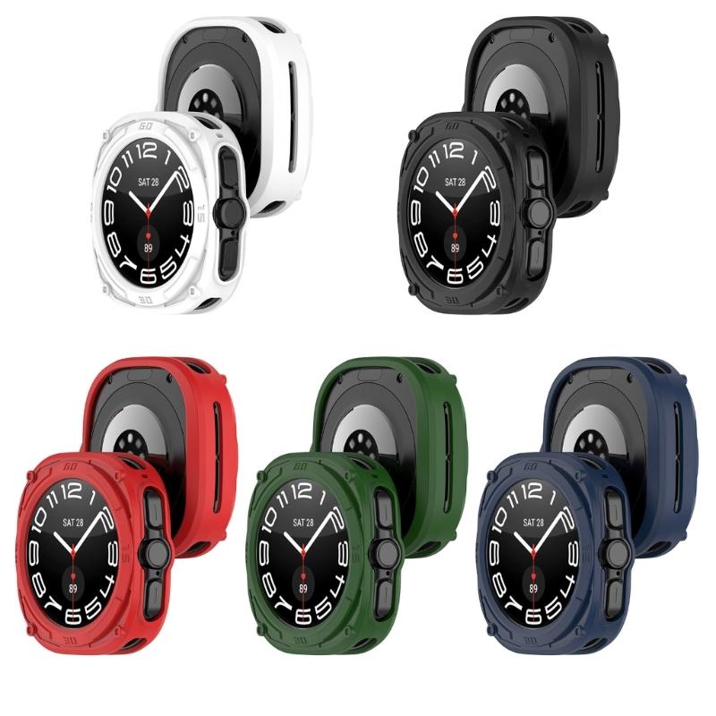 PC Frame Screen Protector Smartwatch Wristband Accessory Protective Cover Case for Watch Ultra 47mm