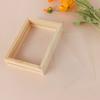 Mini Art Wedding Decor Wooden Vintage Photo Frame Picture Holder