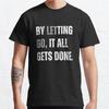Plus Size S-3XL Letting Go of Control Printed T-shirt Men's Tops Fashion Clothes Tees