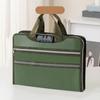 Fireproof Important File Storage Bag Lockable Multi Pockets Expanding File Organiser Large Capacity Dustproof