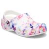 Crocs Женские кроксы EVA Classic с узором тай-дай, Белый Мультиколор 205453-6TS