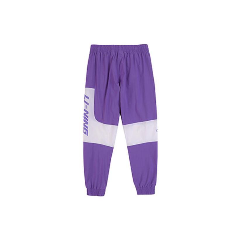 Li Ning Коллекция спортивной моды Трикотажные спортивные штаны Мужские AYKQ185-4