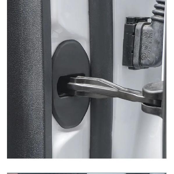 NEW For Geely Boyue L FX11 Door Lock Buckle Protector Cover Car Door Latch Protective Cover Silicone Door Handle Cover Guard Sto