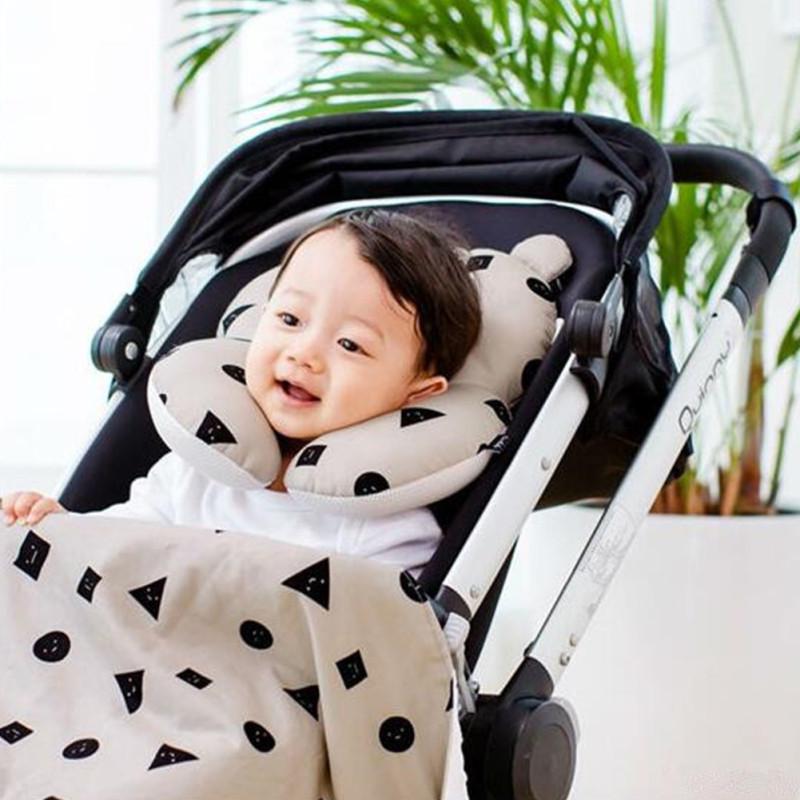 Fashion Concave Baby Pillow Neck Head Support Cushion For Kids Infant Sleeping