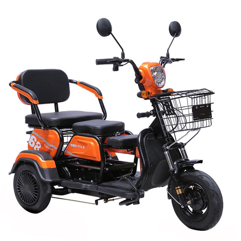 Elderly Electric Scooter with Comfortable Seat & Customizable Electric Tricycle Configuration