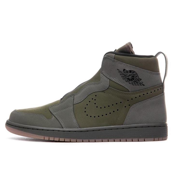 Jordan 1 Высокая молния Оливковая Жвачка AR4833-300