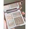 Judydoll Face Highlighter Makeup Palette Matte Shadow Lasting Glow Brightening Contour Shimmer Powder 3D Nose Cosmetics, 02 01, 1 шт.