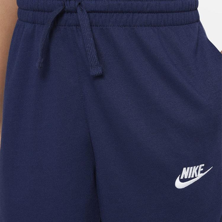 Nike Джерси однотонные с логотипом шнурок детские шорты детские шорты темно-синие DA0806-410