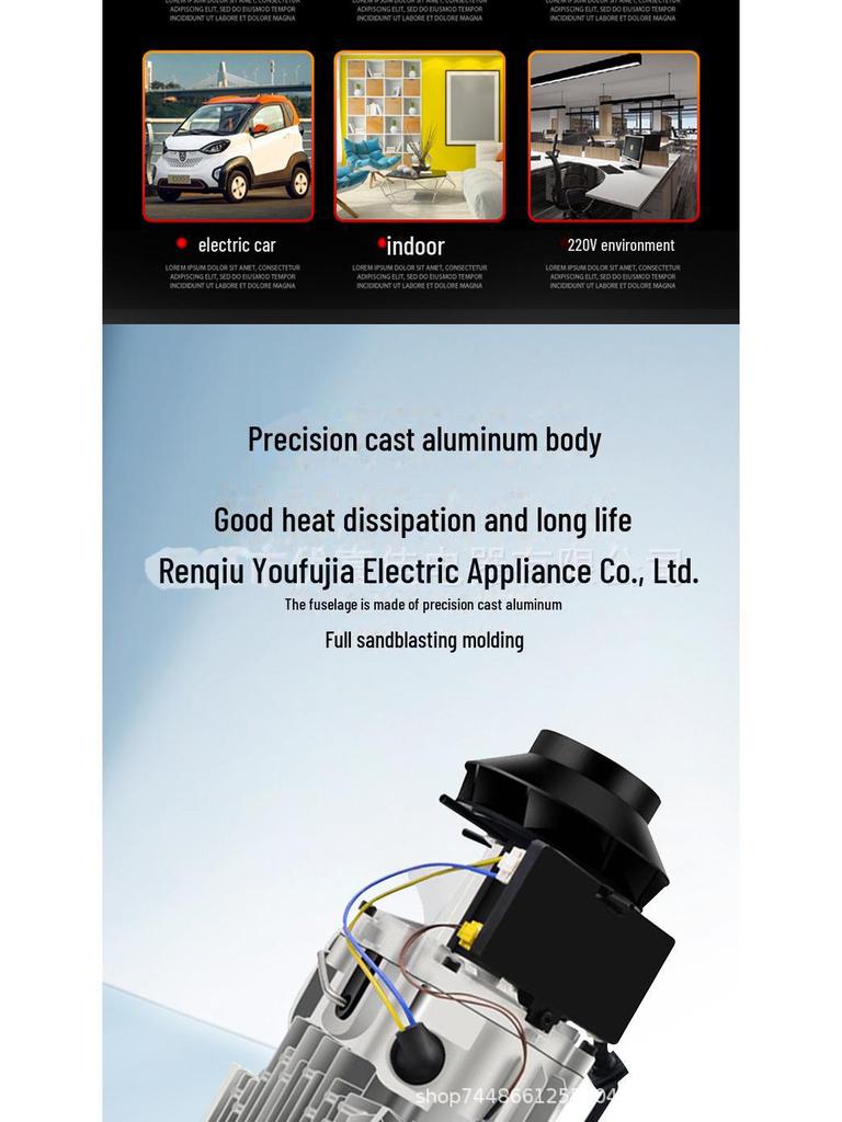 Воздушный обогреватель на дизельном топливе для автомобилей, грузовиков, 12 В/24 В/220 В