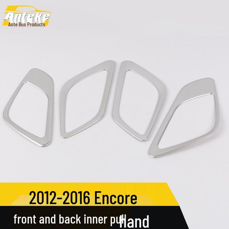 Compatible 12-16 Encore Interior Door Handle Trim Armrest Set