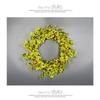 Winter Jasmine Wreath Front Door Decorative Lifelike Lively for Living Room Home
