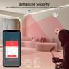 Tuya Zigbee WIFI 120° Регулируемый угол Датчик движения Pir Инфракрасный датчик движения человеческого тела Беспроводной детектор Google Home Alexa Voice