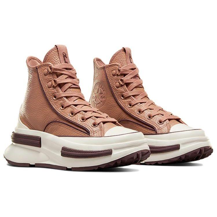 Converse Run Star Legacy CX Platform High Clay Pot Men Sneakers Brown Eternal-Earth Egret A05423C