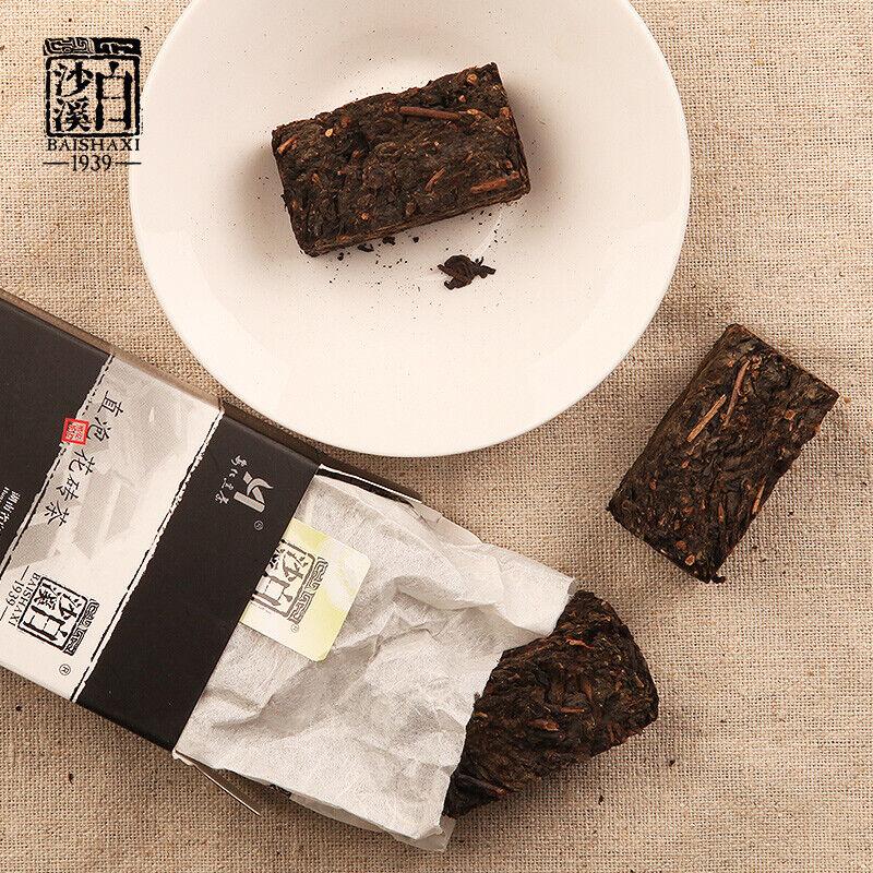 240g Premium Anhua Fu Cha Dark Tea Instant Assorted Black Tea Brick Healthy Drink