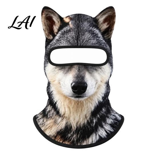 Outdoor Sports Headwear for Winter Velvet Funny Face Mask Full Protection Warm Windproof Balaclava Balaclava Men Women Breathable Skin Friendly Head