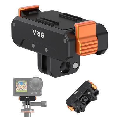 Крепление быстрого снятия VRIG для DJI Osmo Action 5 Резьбовое складное крепление-адаптер быстрого снятия для экшн-камеры для Osmo Action Osmo Action Osmo Action 5 Osmo
