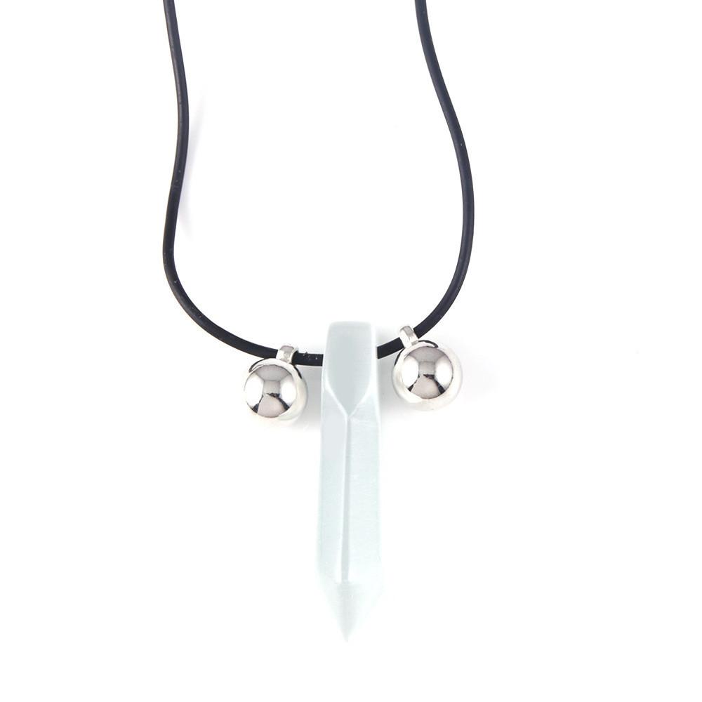 Кулон-ожерелье Наруто Персонаж аниме Сплав с кожаным шнуром Для фанатов косплея