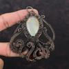 Rainbow Mystic Opal Pendant Copper Wire Wrapped Jewelry Octopus Design Pendant Gemstone Jewelry Copper Pendant Handmade Jewelry Wedding Gift