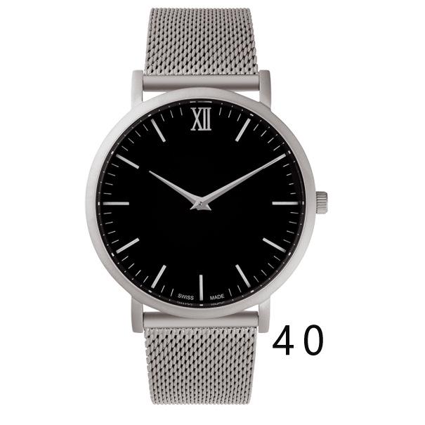 Hew Itt Simple British Lar Sson Stainless Steel Mesh Strap Jen-Nincs Watch 766B