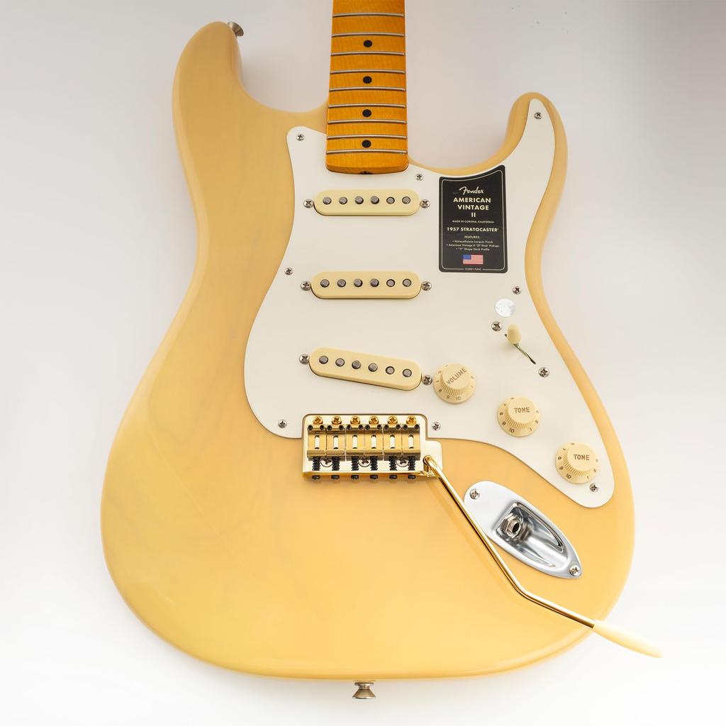 Musiclily Ultra Pitch Hardened Steel Bridge Saddles for Vintage Stratocaster Electric Gold of 11.2mm Guitars, (Set 6)