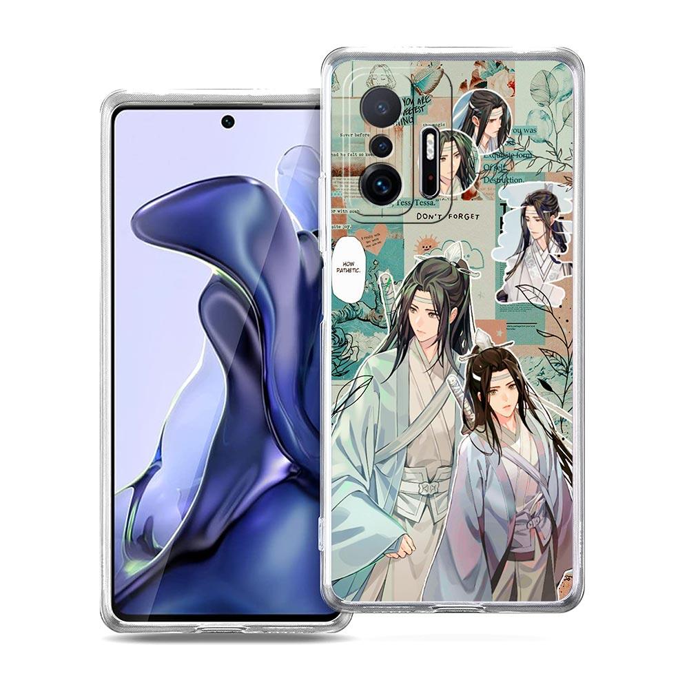 Mo Dao Zu Shi Wei Wuxian Anime Phone Case For Xiaomi Mi 12T 10 12 Lite 11 Ultra 11X 11T Pro 11i Poco X4 X3 NFC F3 M3 M4 5G Cover