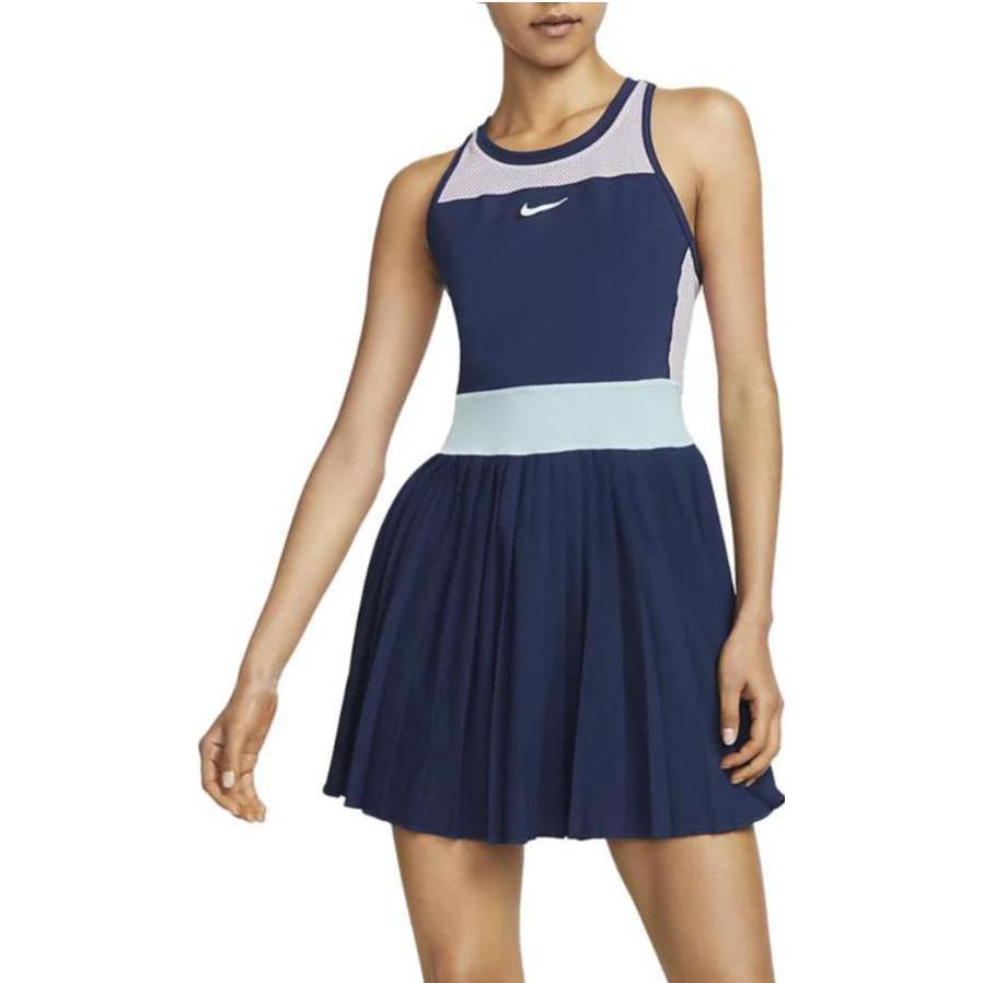 Nike Женское теннисное платье Court Dri-FIT Slam DV0360-410