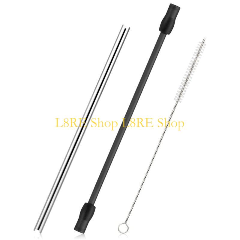 L8RE Metal Milk Tube Set Replacement Hoses Milk Hose Cleaning Accessories Set Coffeeware Great for Automatic Coffee Machines