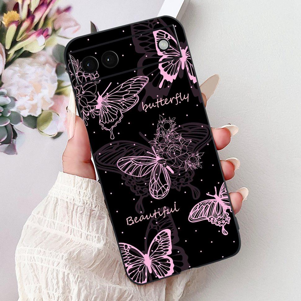 Luxury Painted Cover For Google Pixel 6A Case Soft Silicone Phone Case For Google Pixel 6A Google6A 2022 Back Cover 6.1"