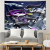 Murder-Drones Print Tapestry, Backdrop, Easy Setup, Ideal for Bedroom, Office & Living Room, with Aesthetic Wall Hanging Decor.