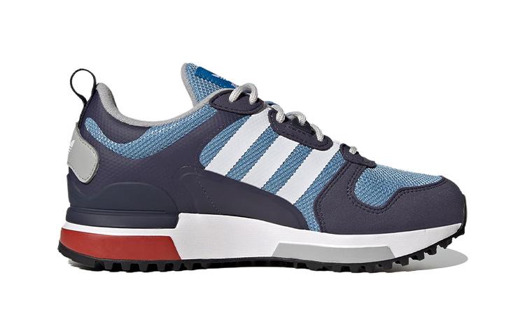 adidas Originals ZX 700 Спортивные Устойчивые к истиранию Дышащие Низкие Детские Повседневные Кроссовки Черно-Синие HP8871