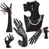 Jewelry Display Props Portrait Model Shape Necklace Stand Earrings Ring Holder Storage Bracelet Shelf DesktopDecoration Home 1Pc