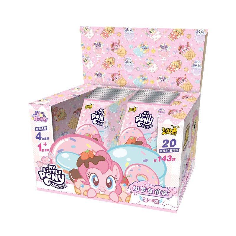 My Little Pony Twilight Sparkle Applejack Card Sticker Box Sweet Dream Friendship Sticker Cute Bag Card