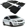 Tapis de sol 3D - SCOUTT - Opel CORSA D 2006-2019 - Caoutchouc Premium - Résistant à l'eau - Sur mesure