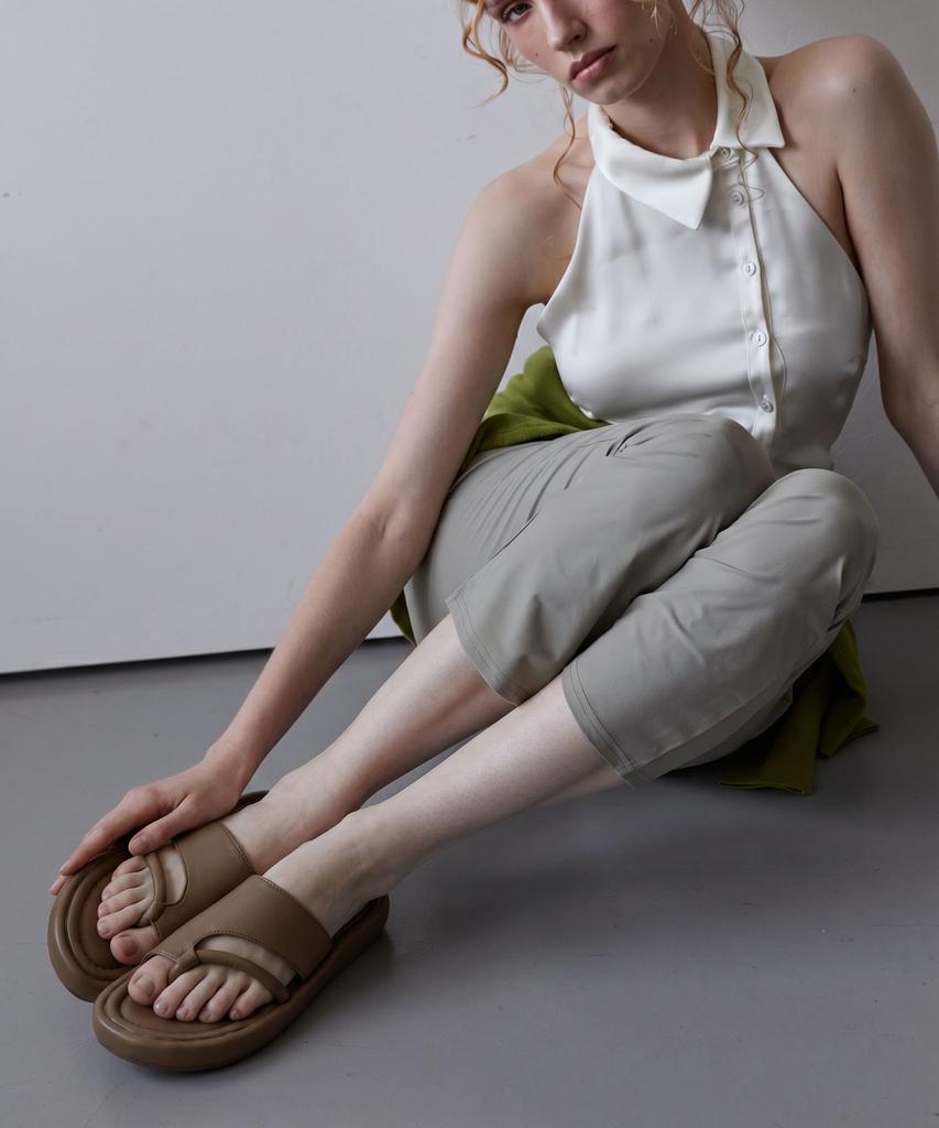 Шлепанцы-сандалии Spur Goa Gented Softly Sandal с ремешком 3 см -Us9060 (3Color)