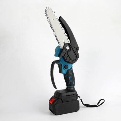 Перезаряжаемая мини-электропила для обрезки одной рукой с литиевой батареей