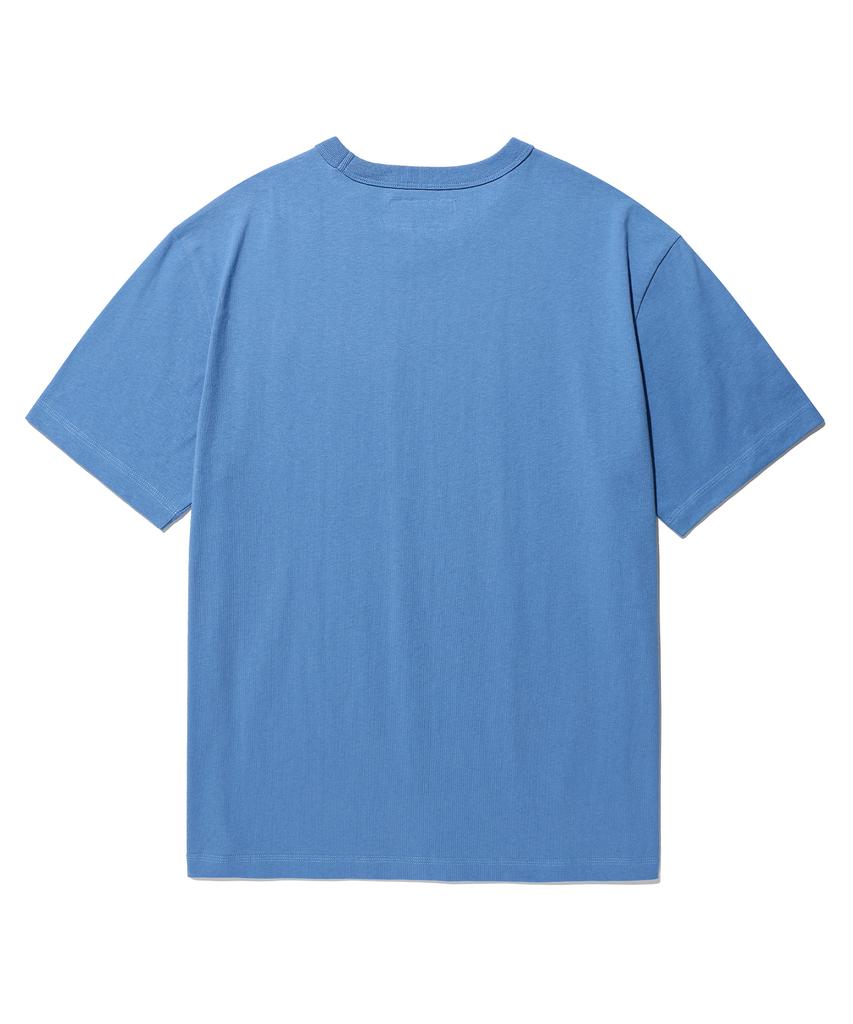 AECA Everyday Aeca Clover Half Sleeve Tee-Blue