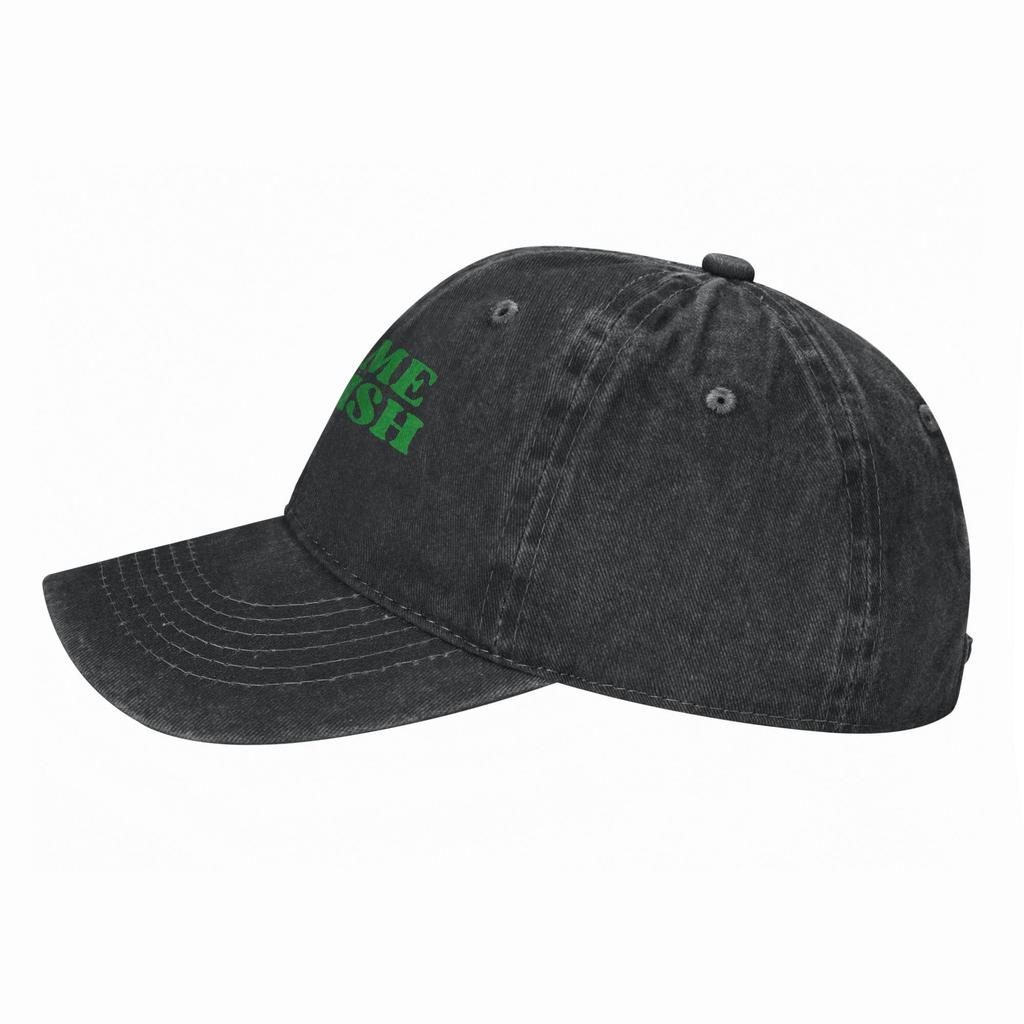 Summer Kiss Me Im Irish St Patricks Day Baseball Cap Sun Sunscreen Design Washed Trucker Hat Unisex Unisex Hippie Baseball Caps