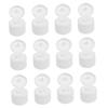 Sosoport Replacement Water Bottle Caps, 40-Pack, Plastic Caps for Soda Bottles, 28mm Sports Bottle Lids