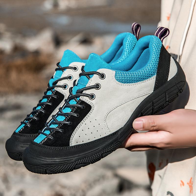 Men Sneakers Casual Sport Shoes Men Lightweight Cow Suede Leather Breathable Shoe Mens Flats Tenis Shoes Zapatillas Hombre