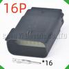 16 Pin Auto Connectors Headlight Lamp Light Wire harness Plug 33472-1601 33482-1606 54241630 For Ford Focus GM Lincoln Dodge GMC
