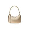 MK Jet Set Charm Золотая цепочка Металлическая фактурная кожа Клатч Сумка через плечо Женские сумки Светло-золотой 32F3GT9C0M-740